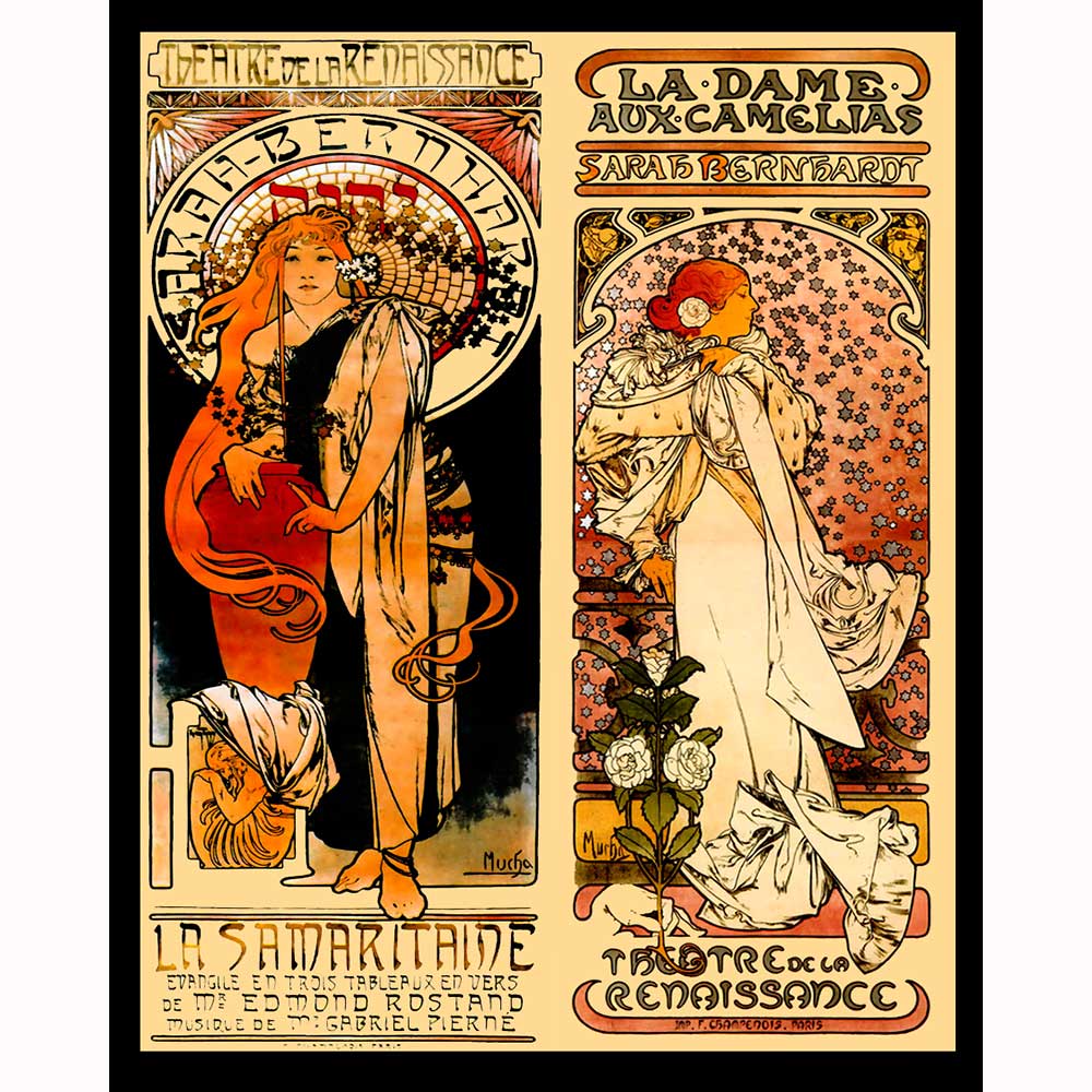 Sarah Bernhardt Night Light Designs