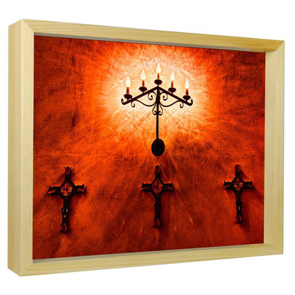 Three Crosses - Sun Art Print