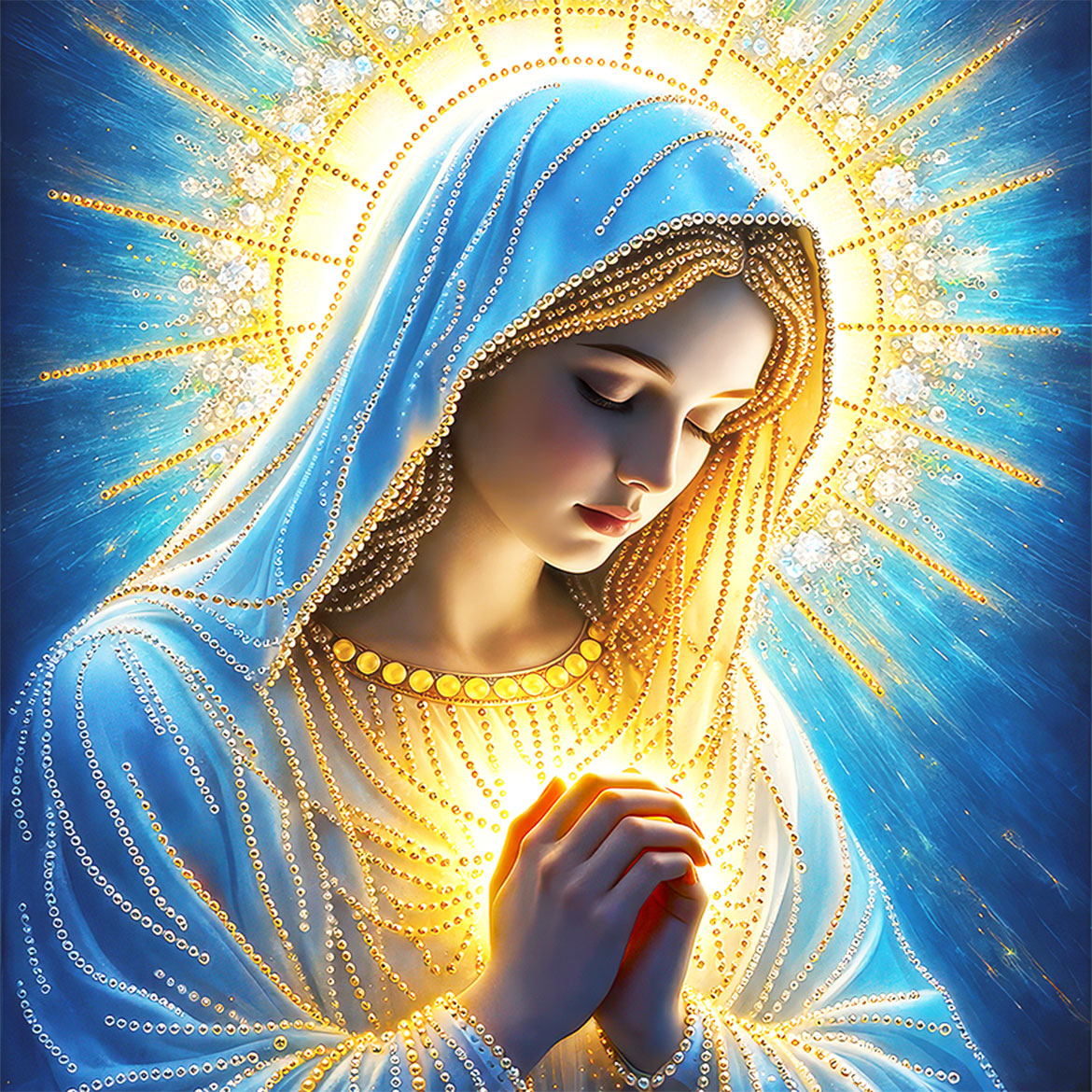 Light of Devotion - Photo Square Insert