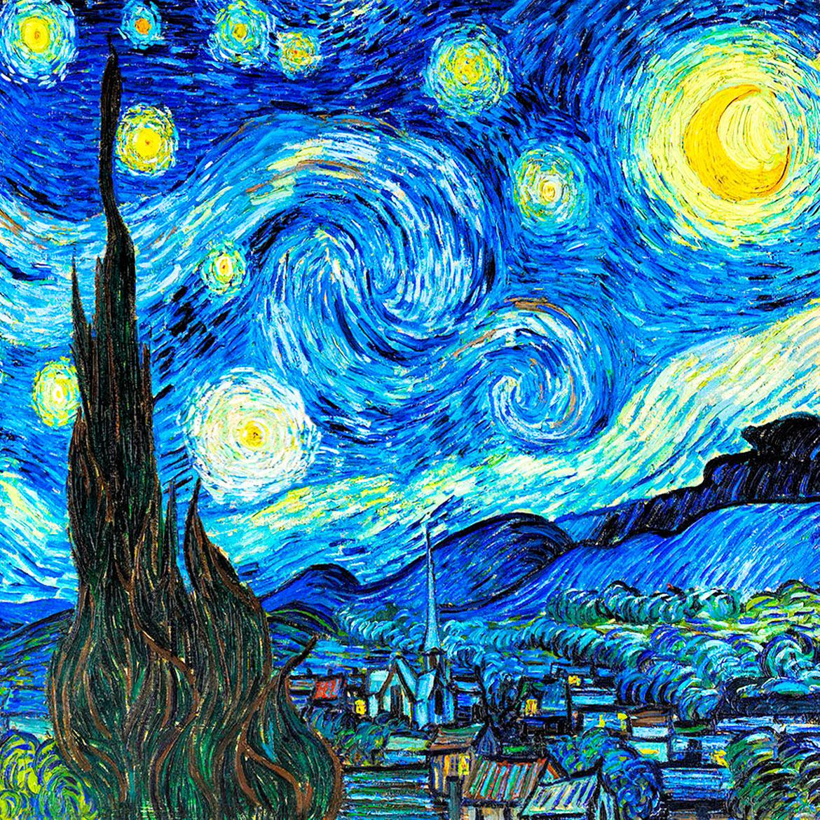 Starry Night - Photo Square Insert