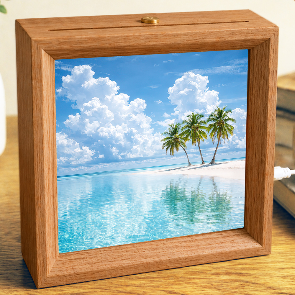 Blue Stillness - Photo Square