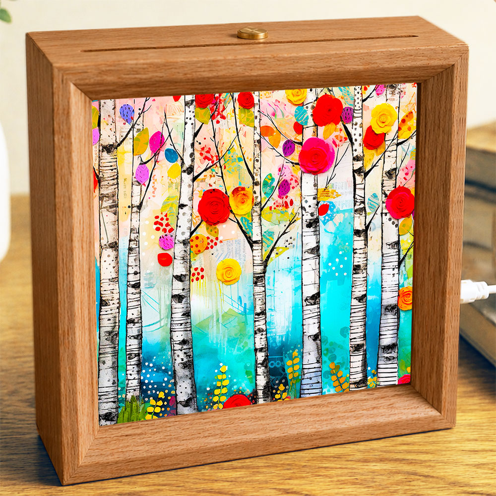 Colorful Trees - Photo Square