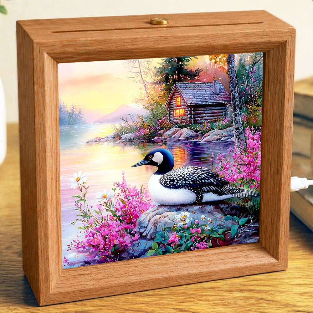 Evening at Loon Lake - Photo Square