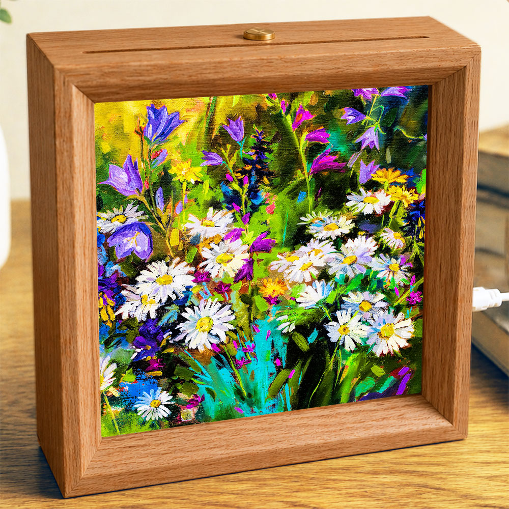 Flowers in Oil - Photo Square