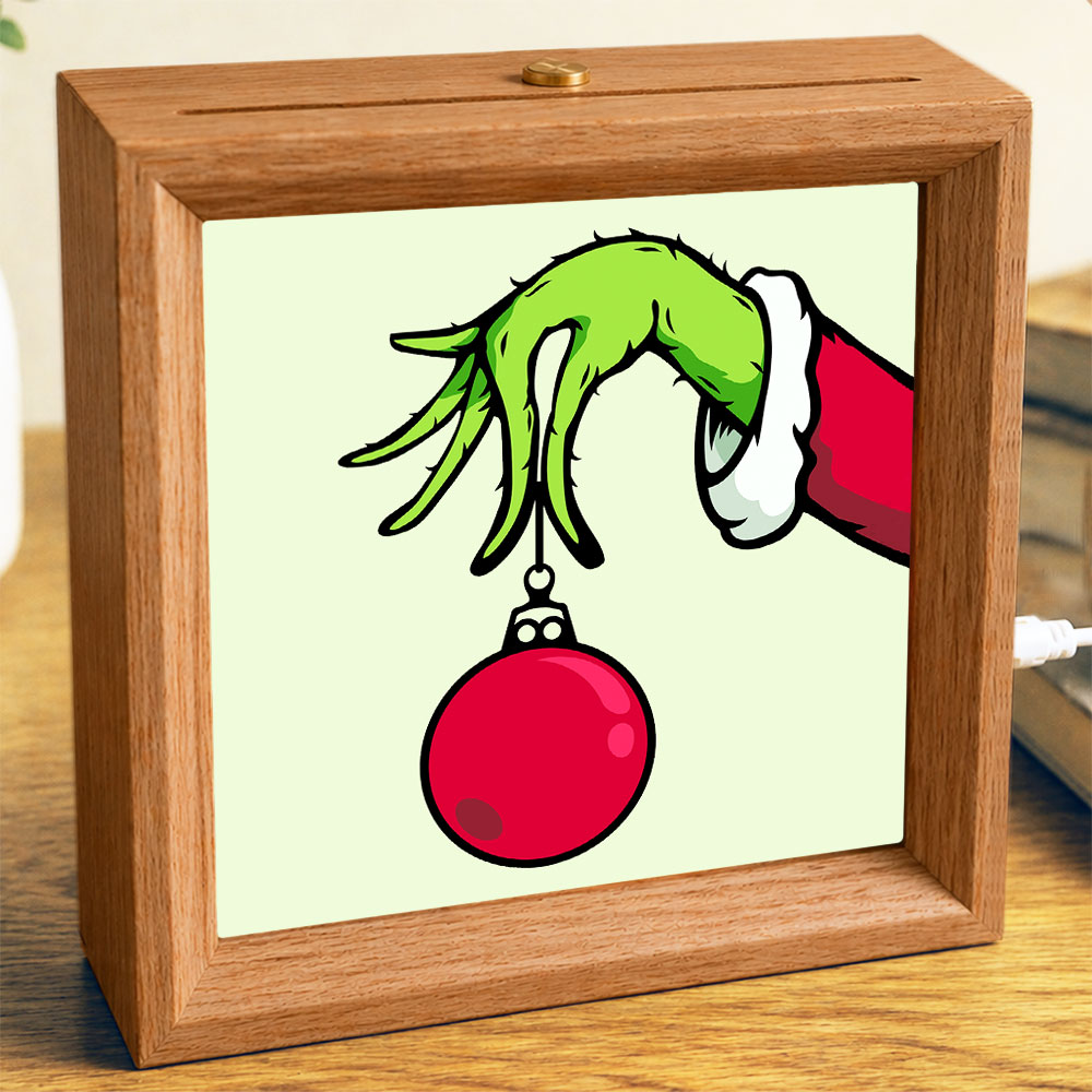 Grinch Ornament - Photo Square