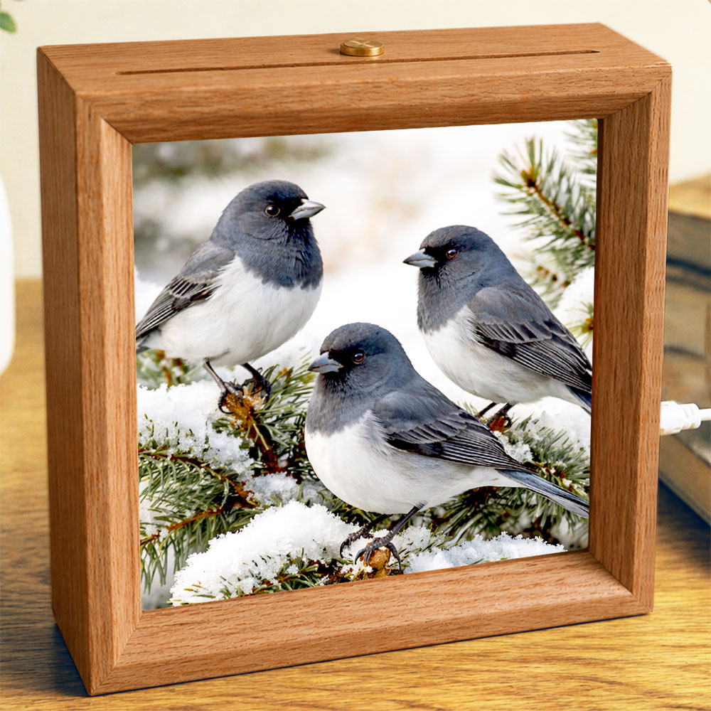 Junco Gathering - Photo Square