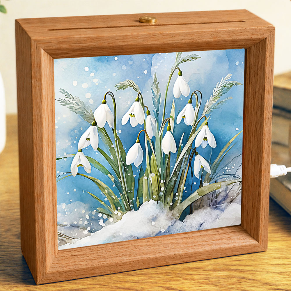 Snow Petals - Photo Square