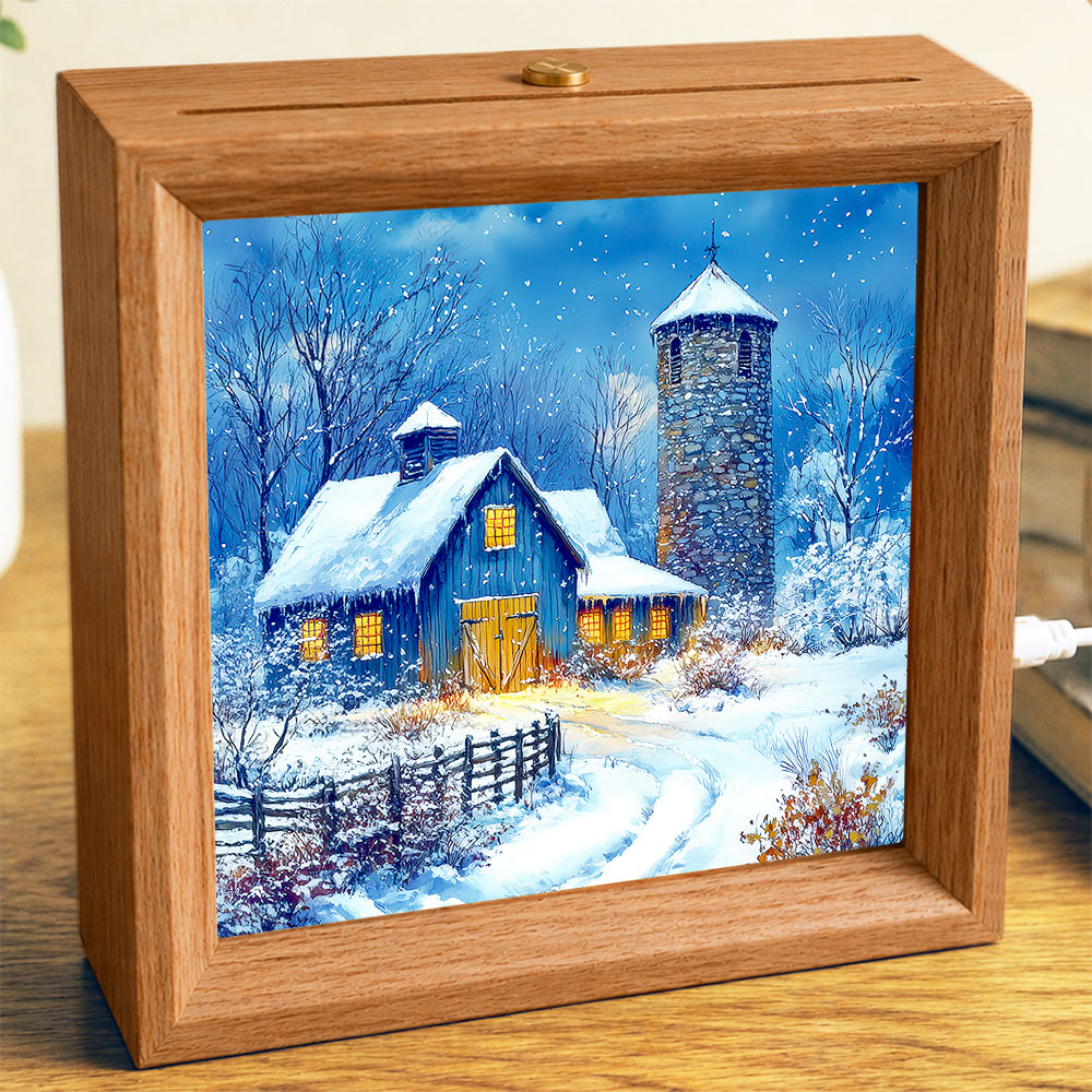 Stillness and Snow - Photo Square