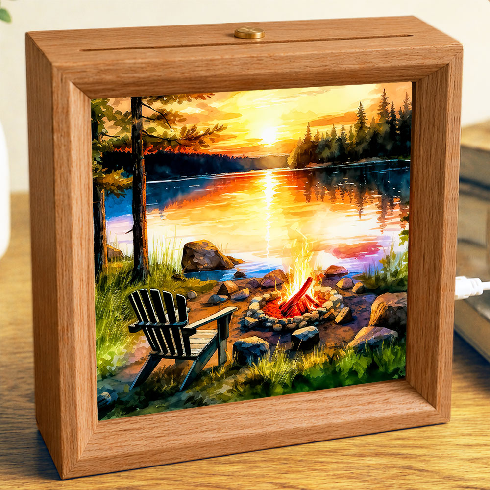 Sunset Campfire - Photo Square