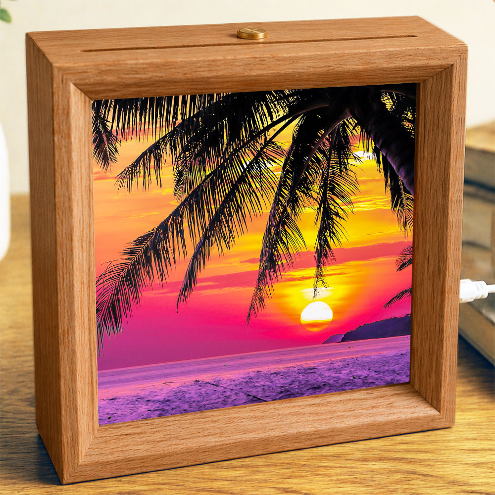 Tropical Silhouette - Photo Square