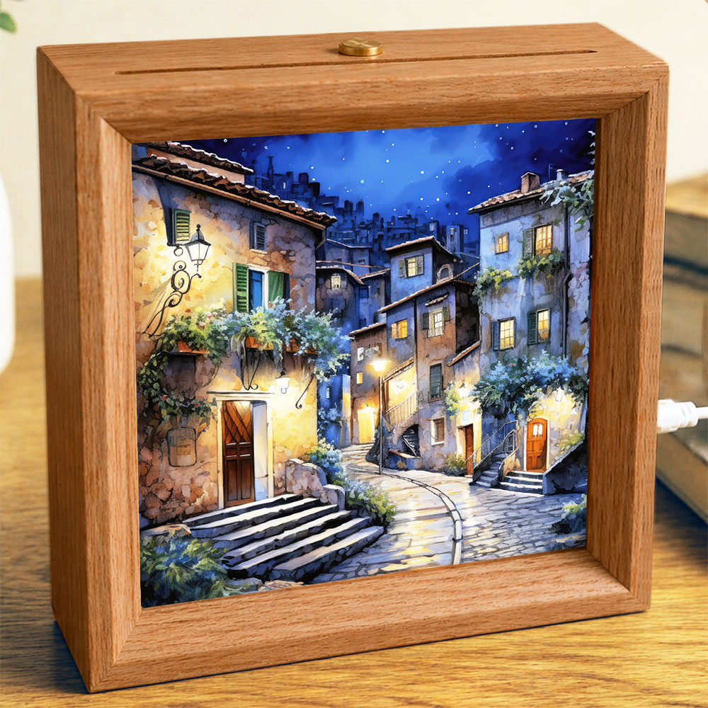 Tuscan Night - Photo Square