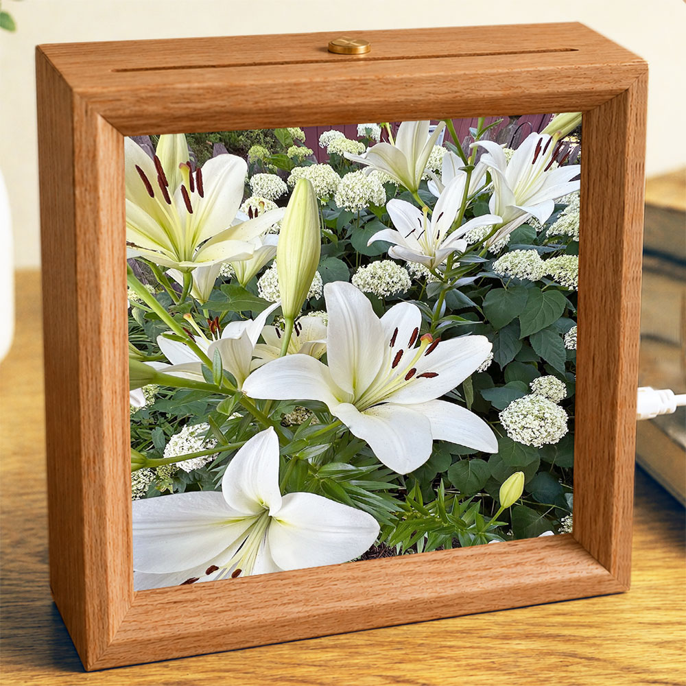 White Lilies - Photo Square